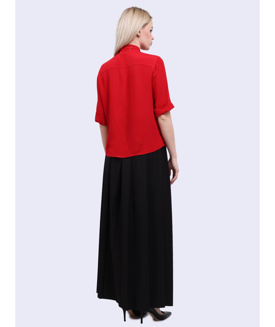 LIU JO Красная вискозная рубашка, фото 4