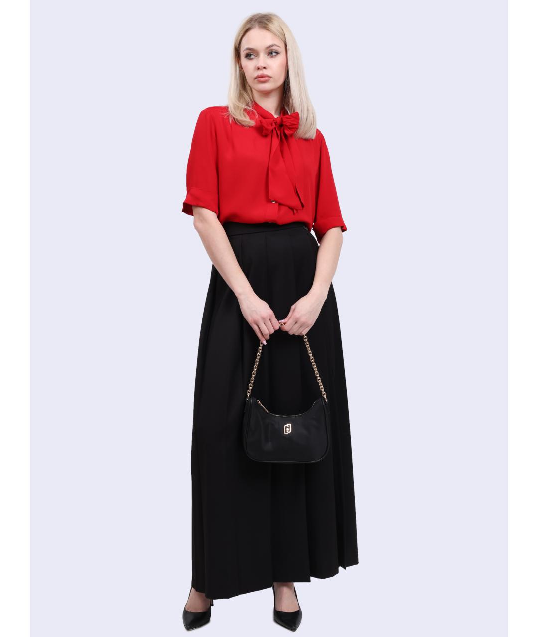 LIU JO Красная вискозная рубашка, фото 2