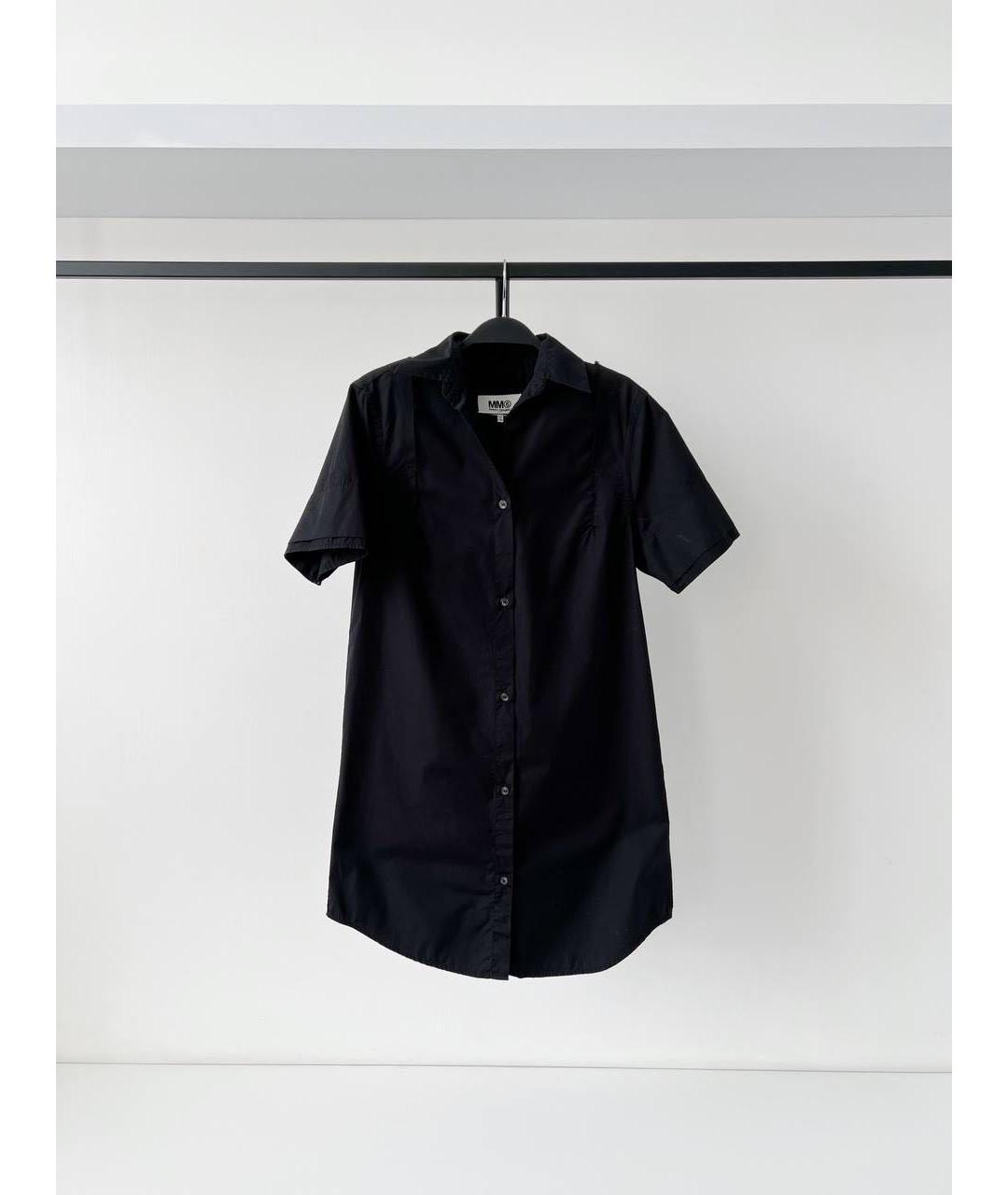 MAISON MARGIELA Черное повседневное платье, фото 8