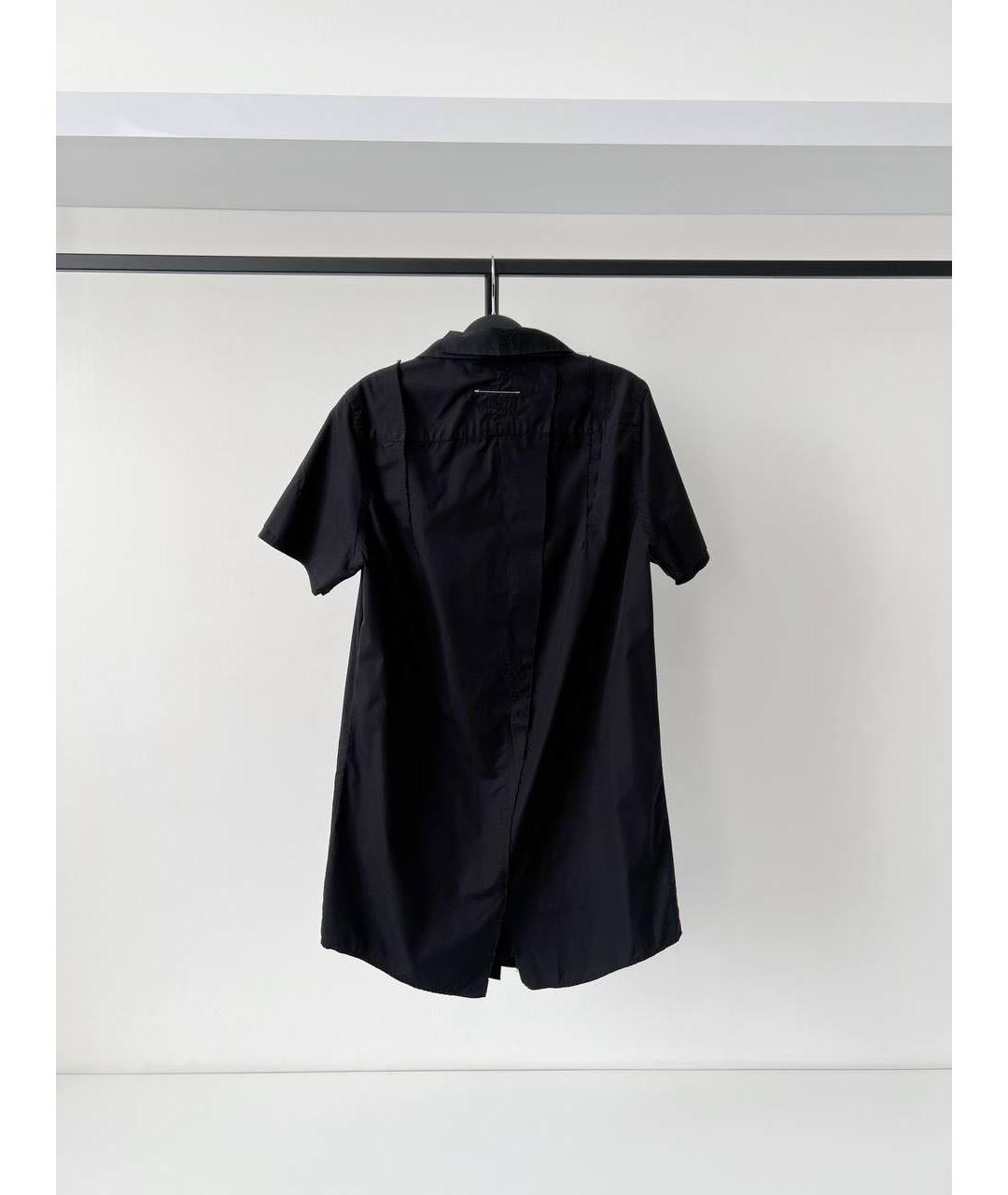 MAISON MARGIELA Черное повседневное платье, фото 3