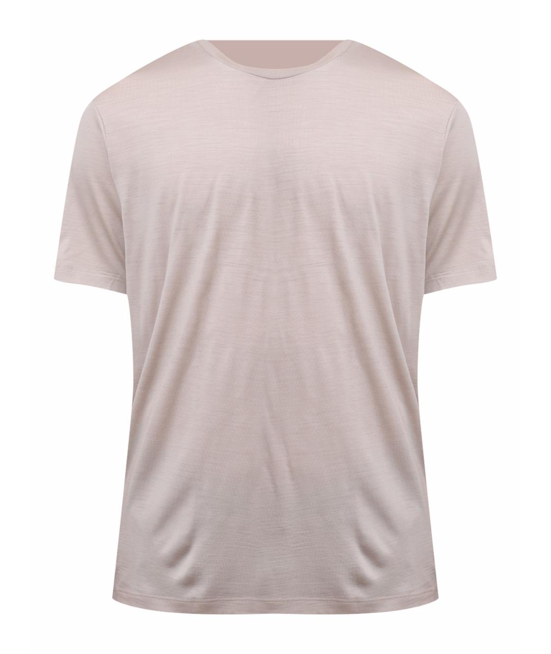 HERNO Бежевая футболка, фото 1