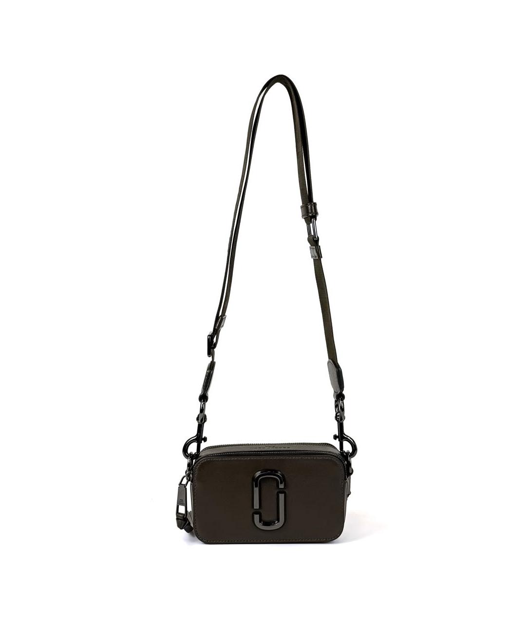 MARC JACOBS Серая кожаная сумка через плечо, фото 8