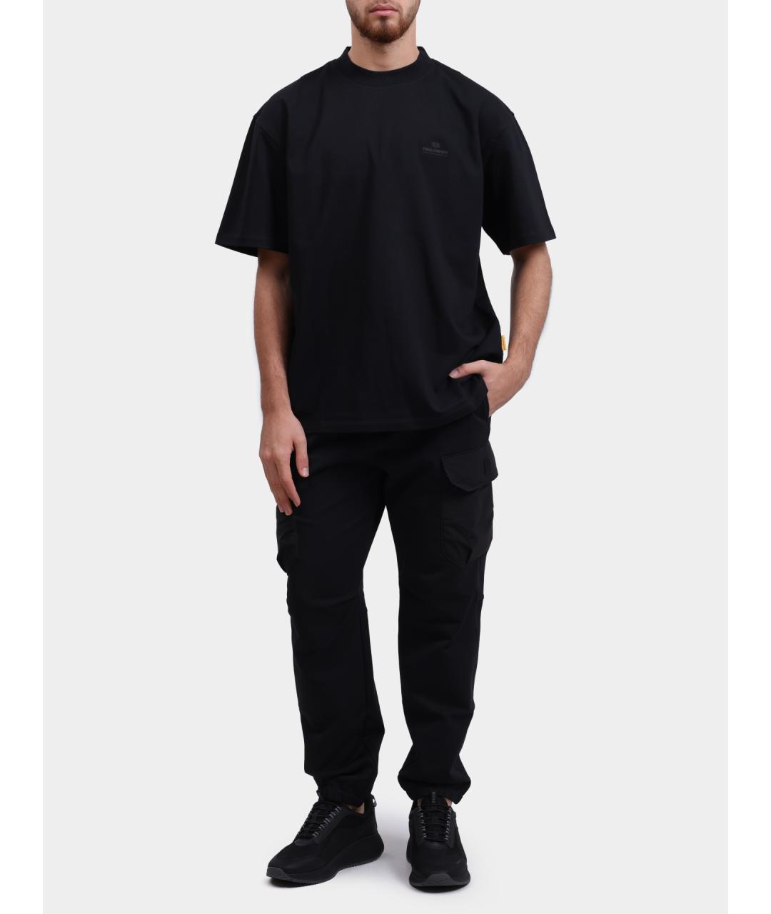 PARAJUMPERS Черная хлопковая футболка, фото 4