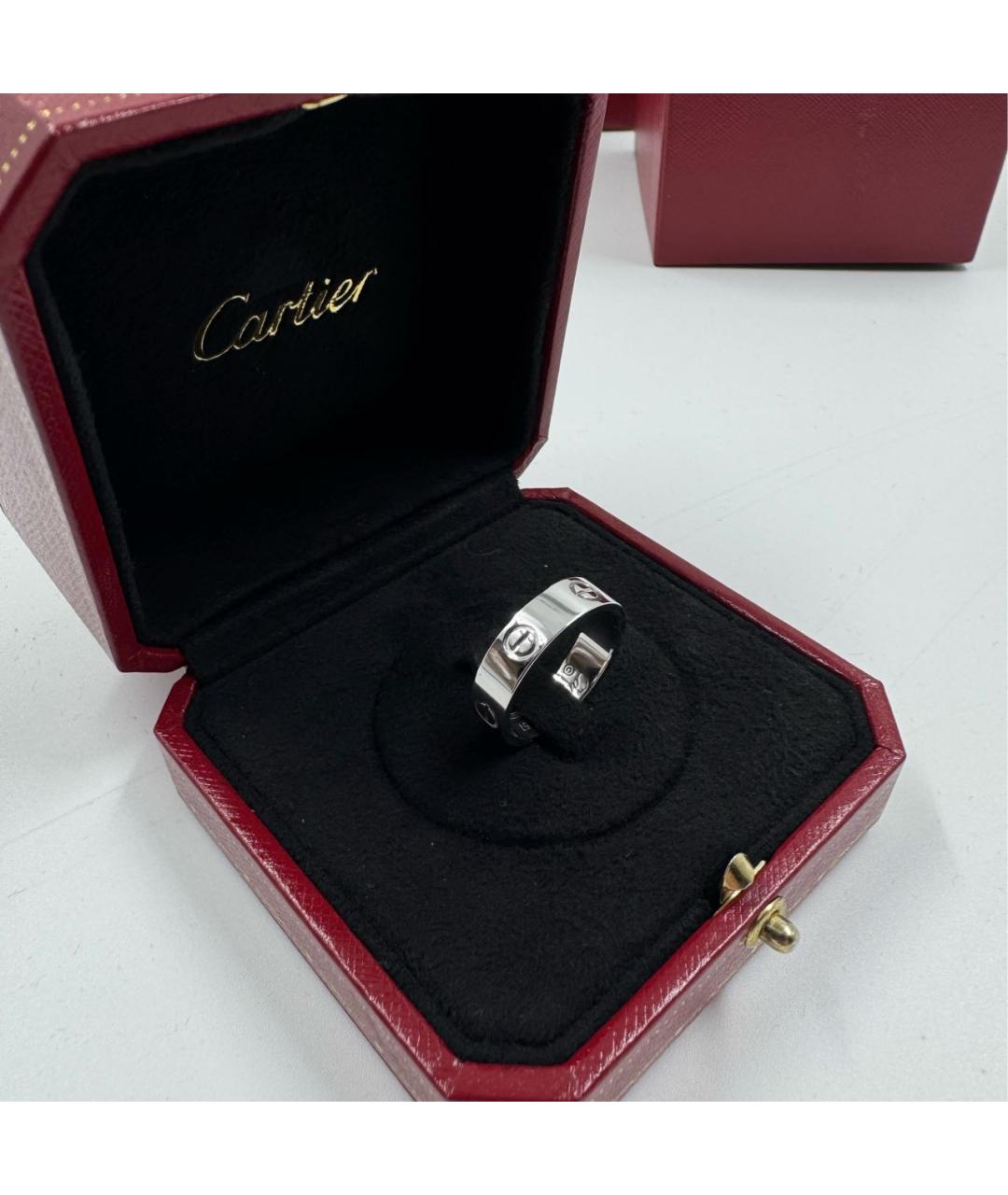 CARTIER Серебряное кольцо из белого золота, фото 3