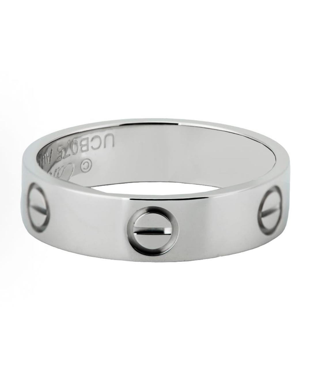 CARTIER Серебряное кольцо из белого золота, фото 6