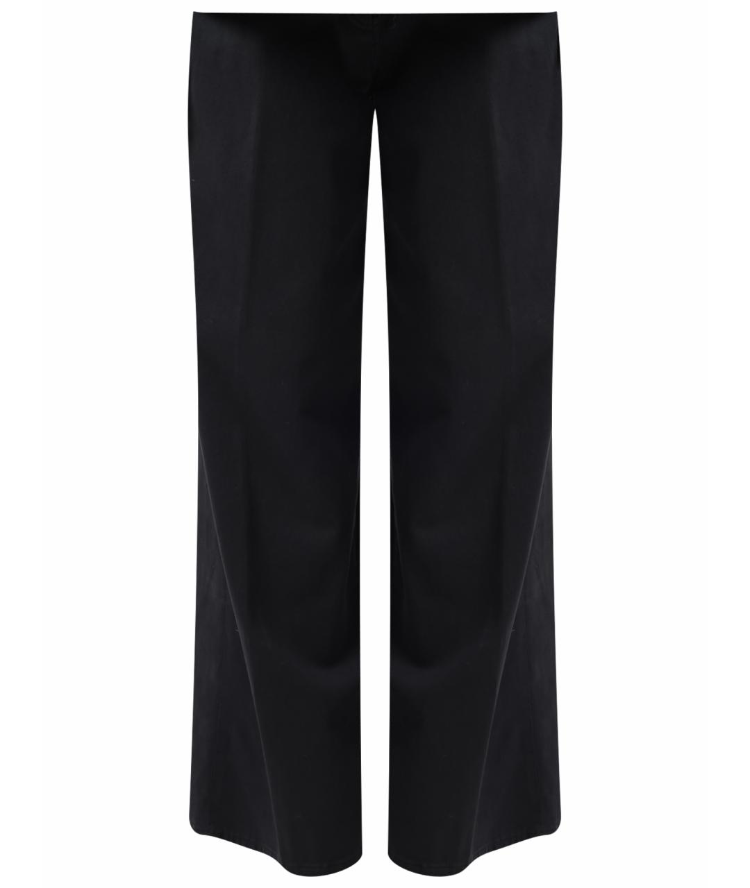 PESERICO Черные хлопковые прямые джинсы, фото 7