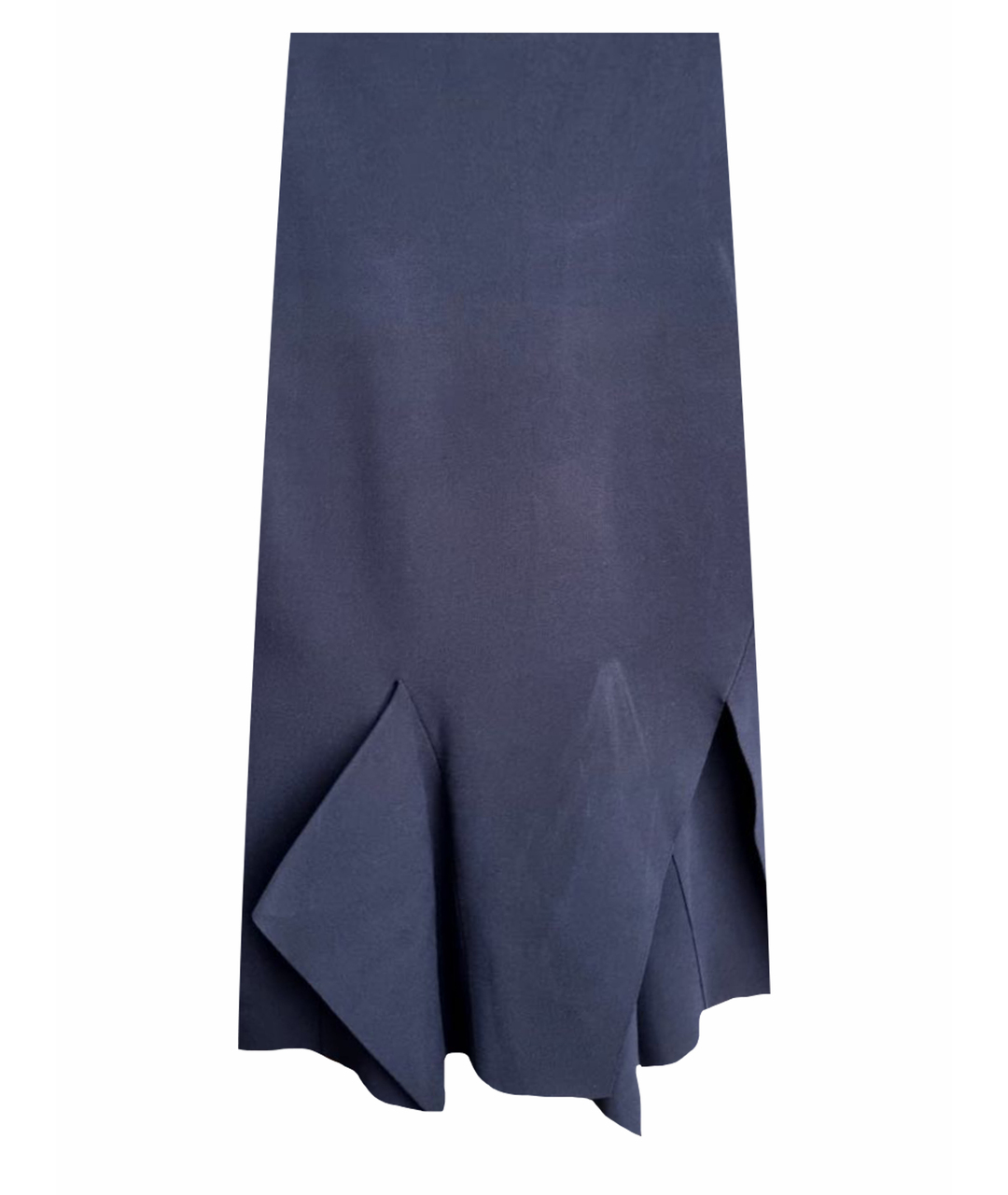 ROLAND MOURET Темно-синяя юбка миди, фото 1