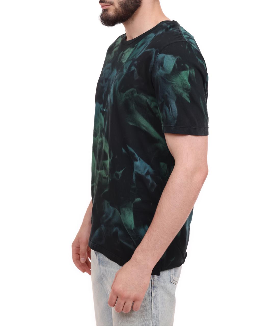 SAINT LAURENT Мульти хлопковая футболка, фото 3