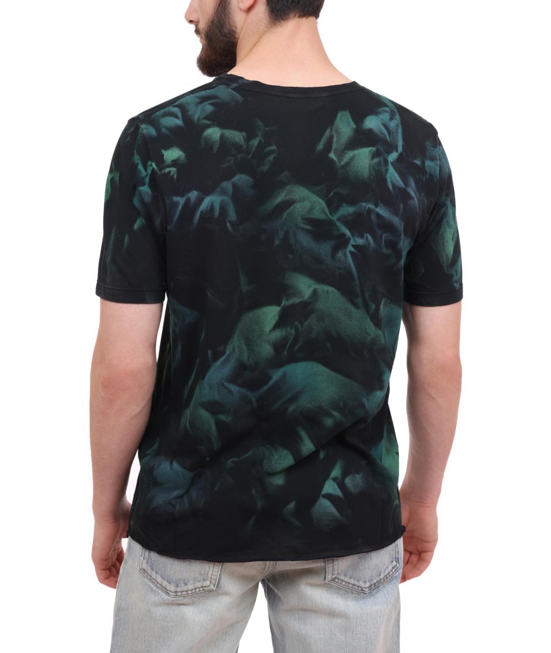 SAINT LAURENT Мульти хлопковая футболка, фото 4