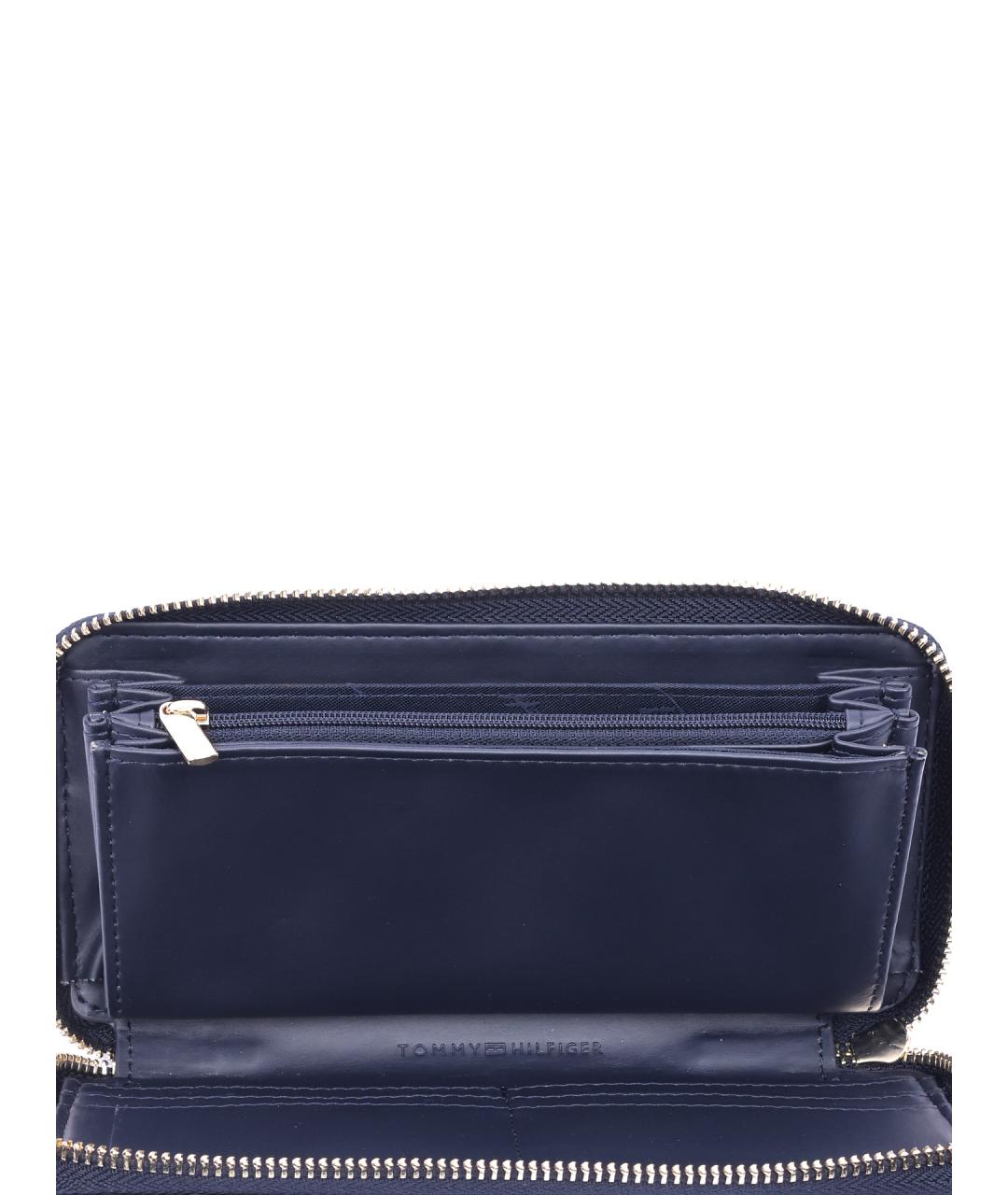 TOMMY HILFIGER Синий кошелек из искусственной кожи, фото 4