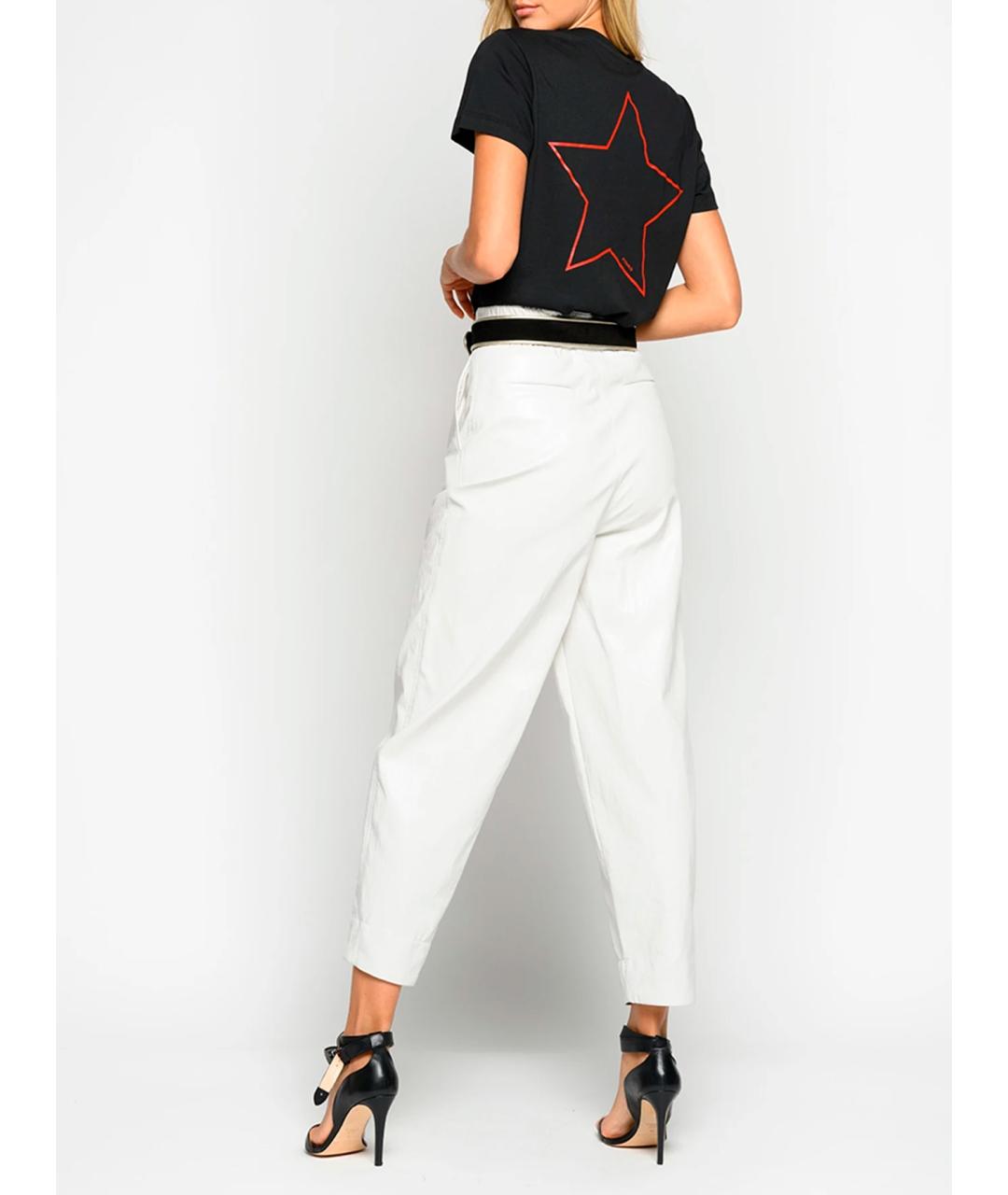 PINKO Черная хлопковая футболка, фото 3