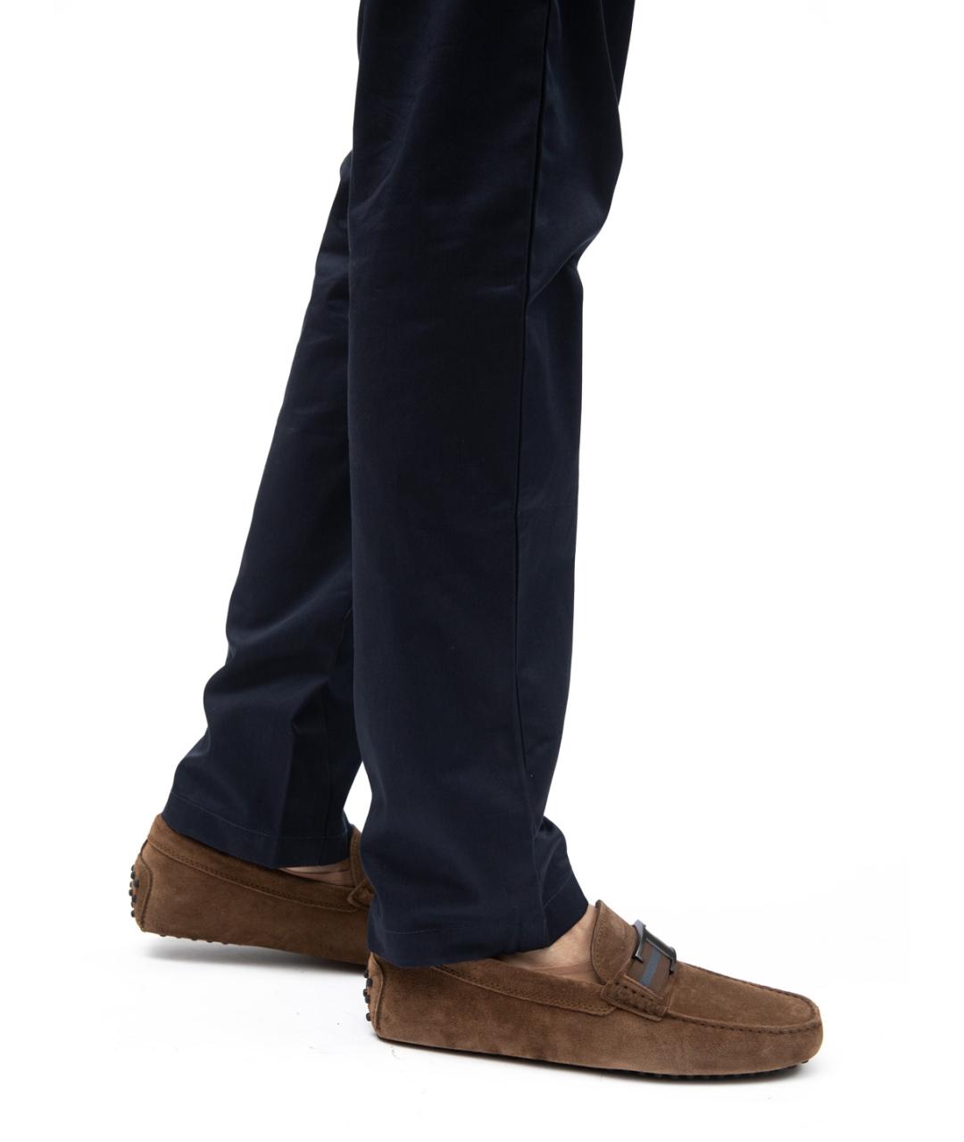 TOD'S Бежевые замшевые мокасины, фото 5