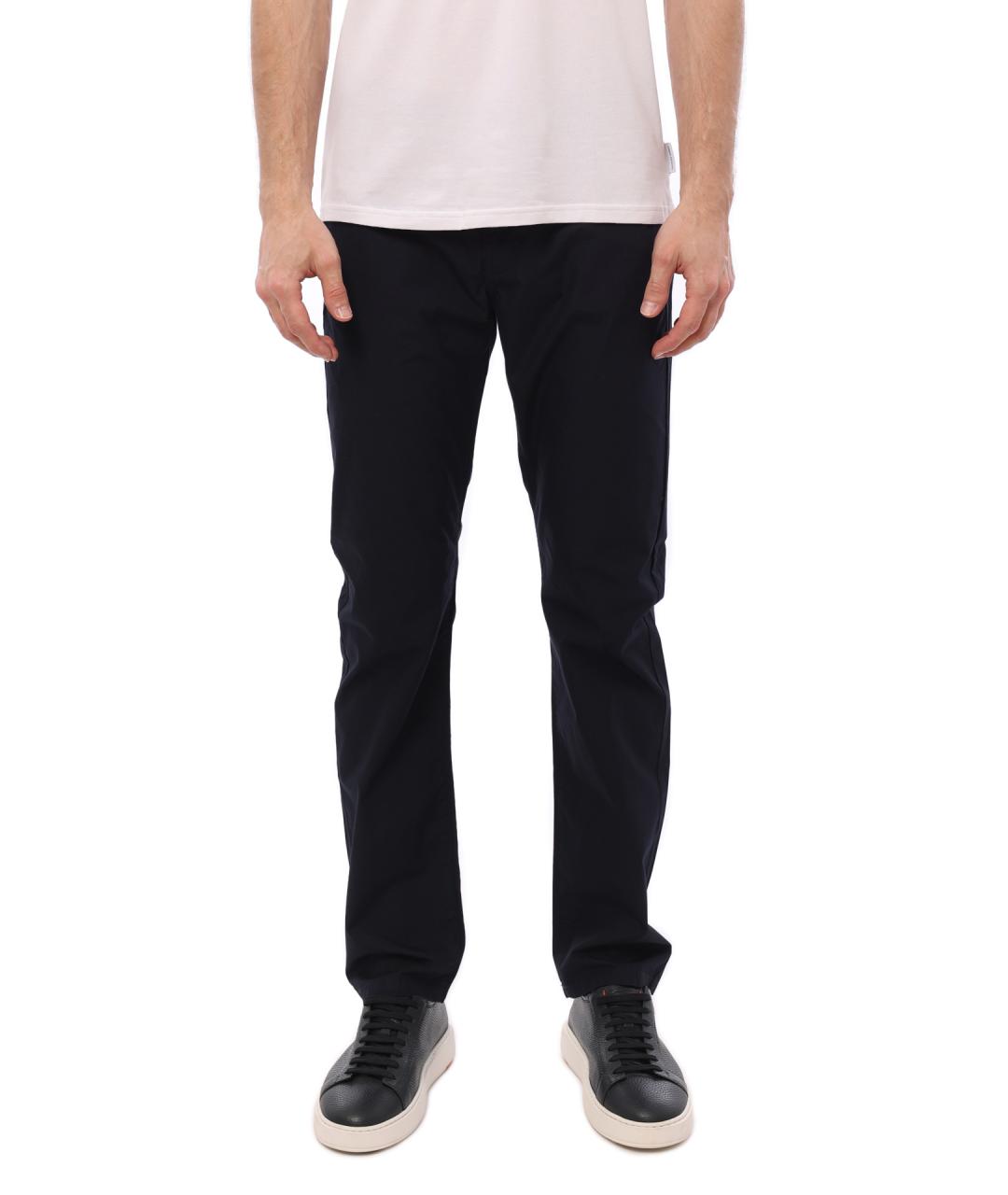 ARMANI EXCHANGE Темно-синие прямые джинсы, фото 1