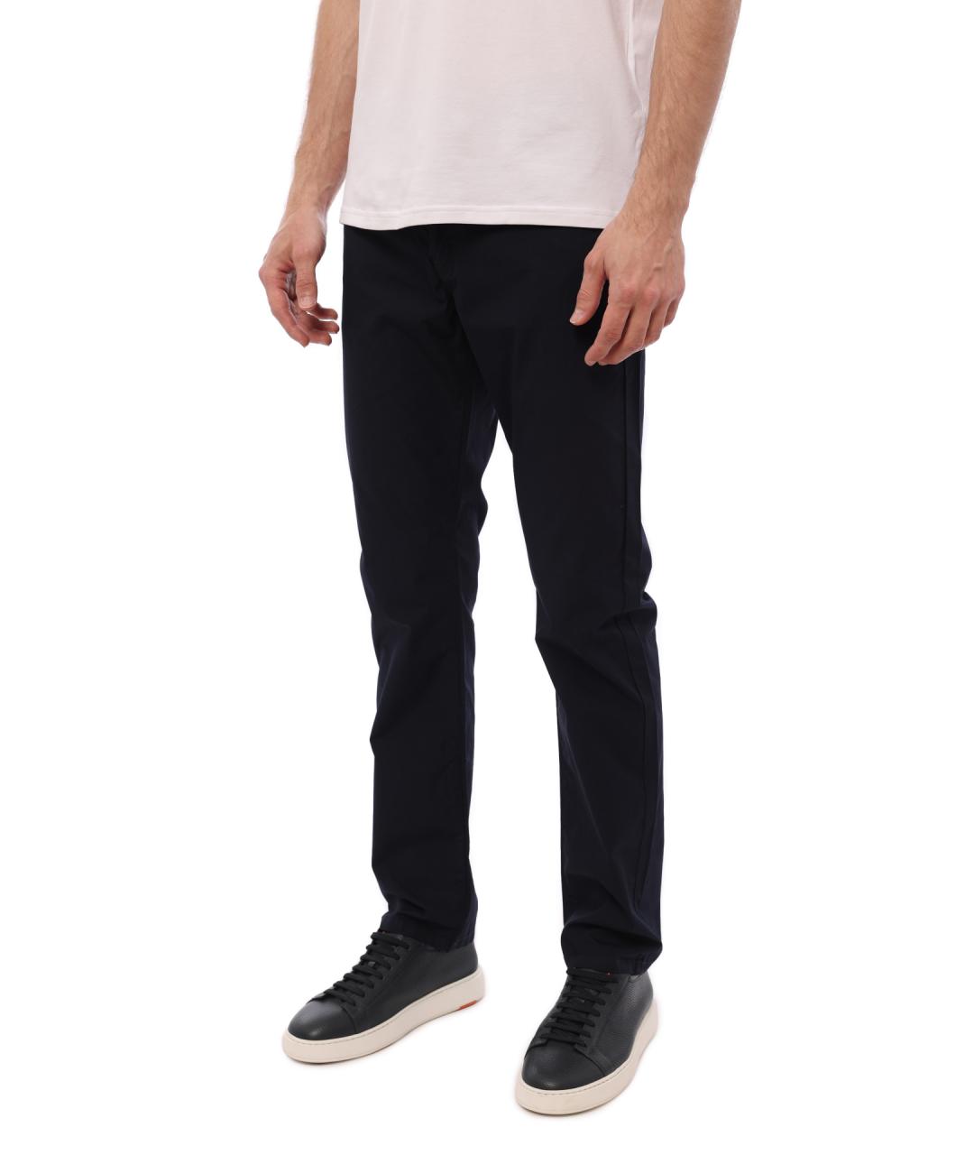 ARMANI EXCHANGE Темно-синие прямые джинсы, фото 3