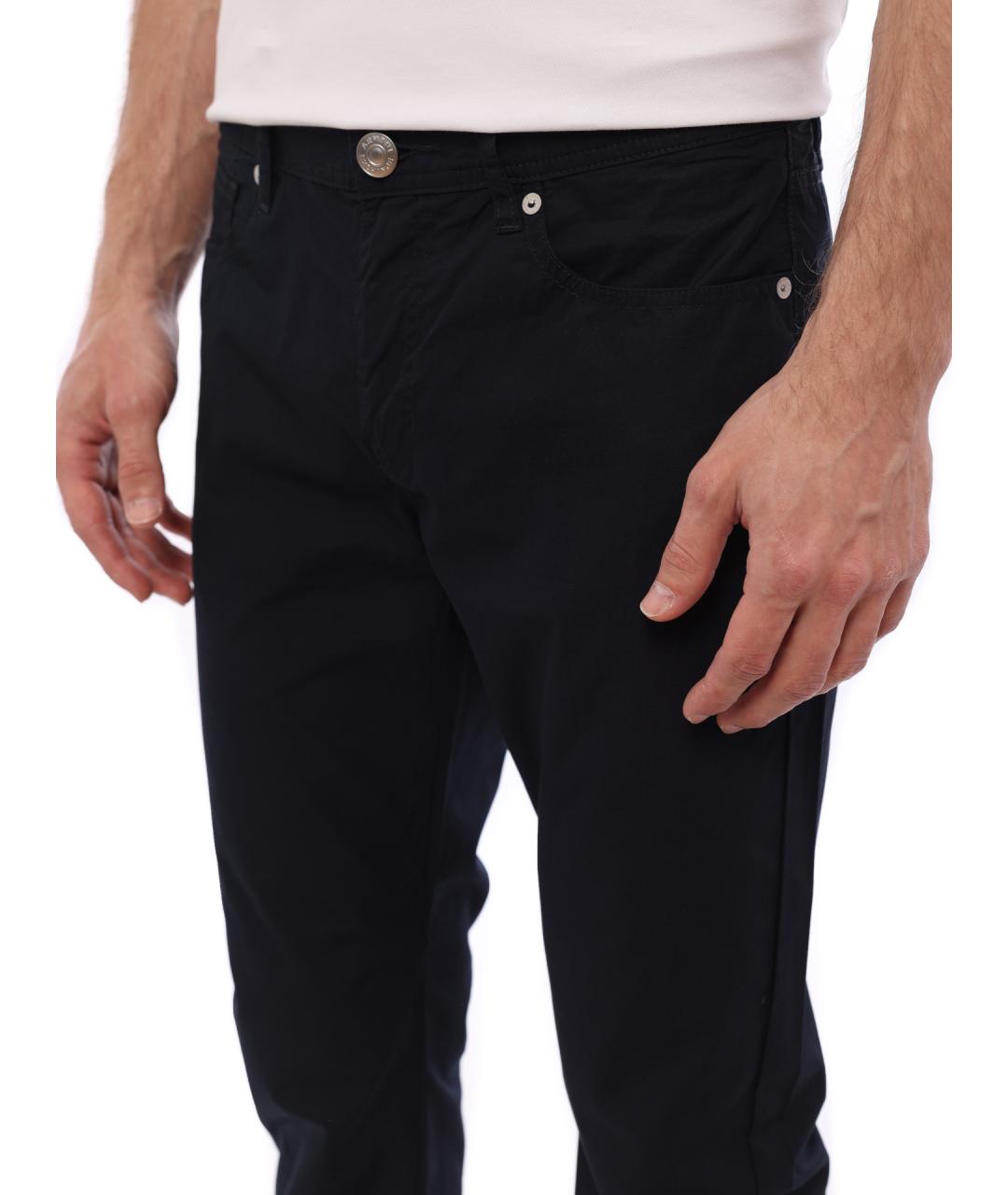 ARMANI EXCHANGE Темно-синие прямые джинсы, фото 5