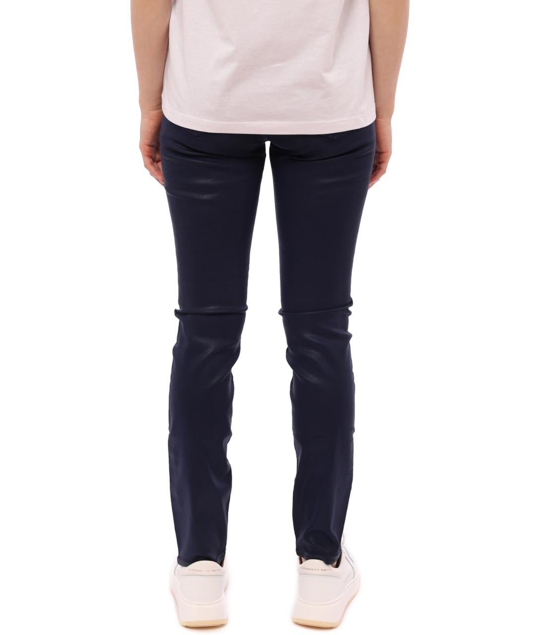 ARMANI EXCHANGE Синие прямые джинсы, фото 3