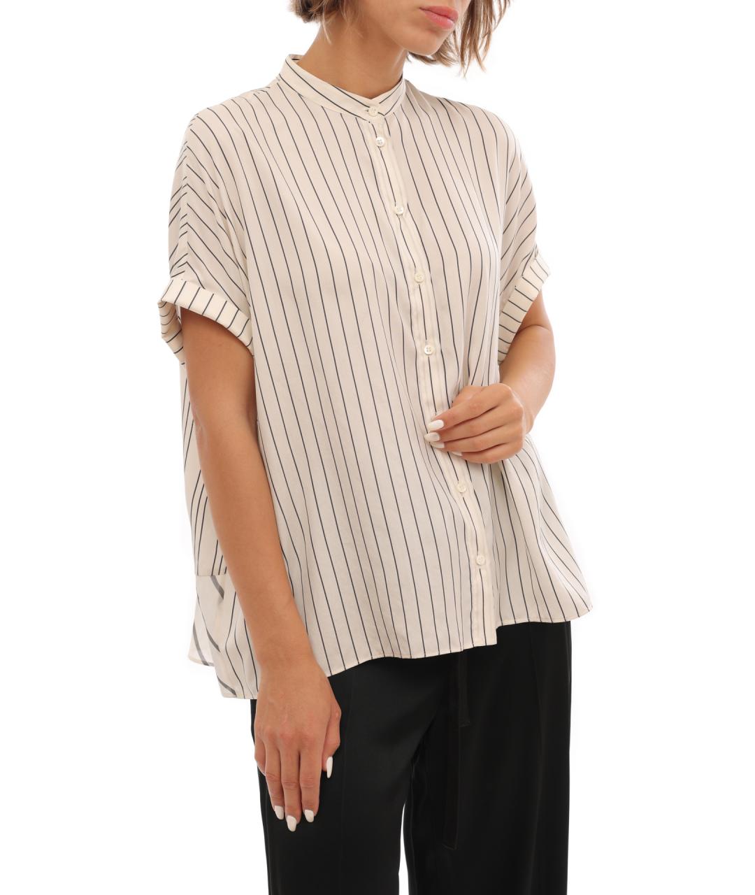 BRUNELLO CUCINELLI Бежевая хлопковая рубашка, фото 2