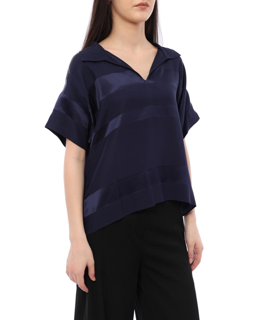 EMPORIO ARMANI Синяя блузы, фото 5