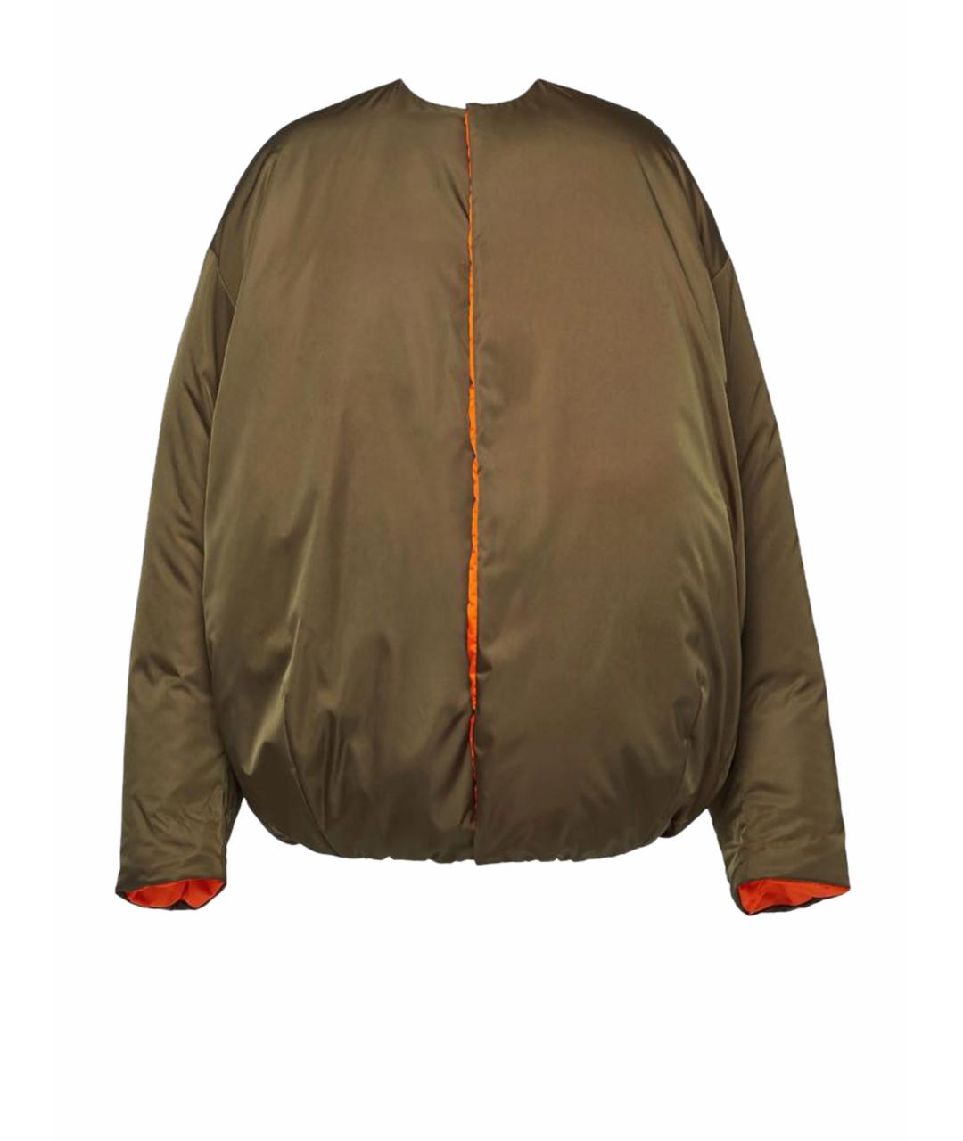 PRADA Хаки куртка, фото 1