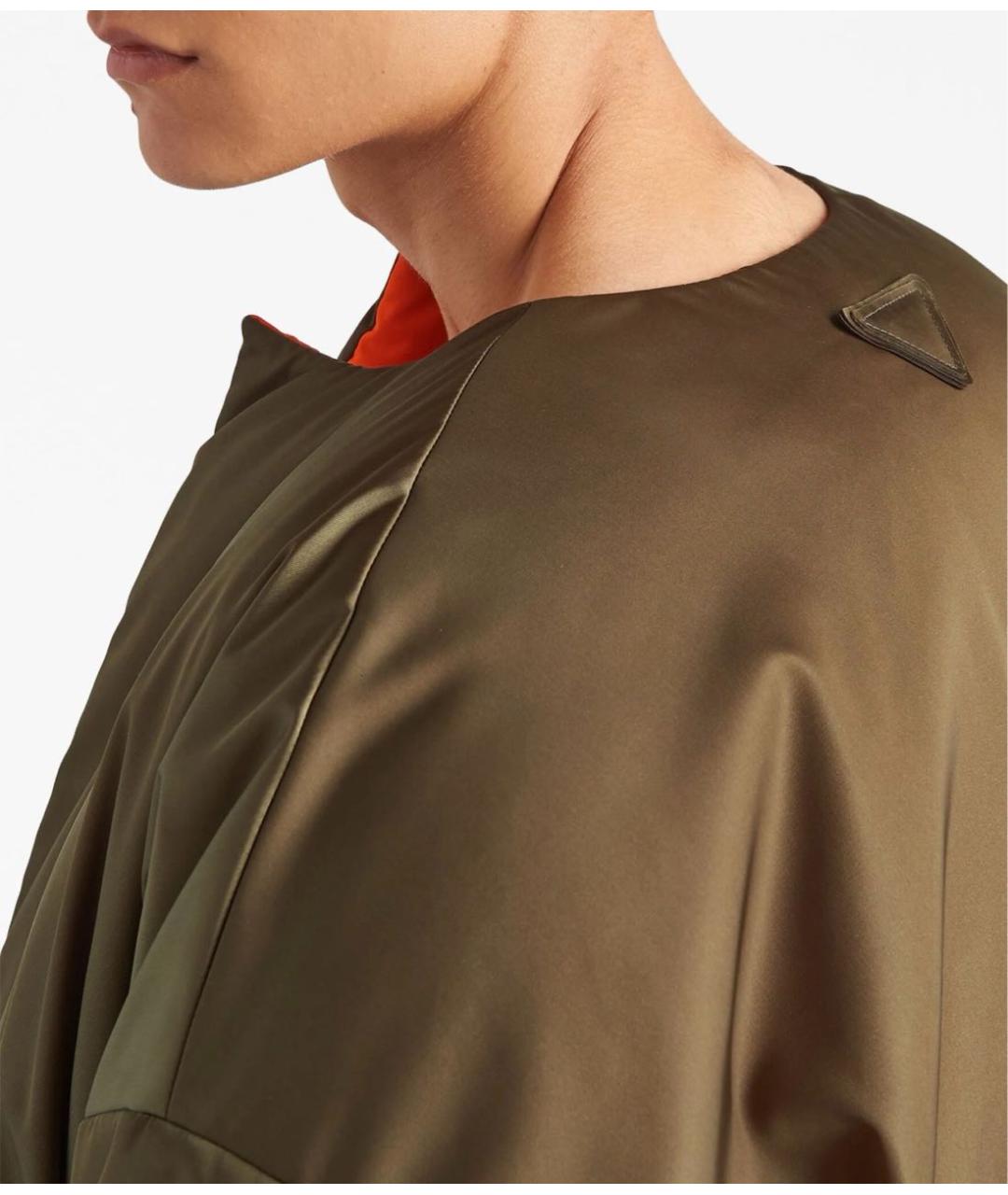 PRADA Хаки куртка, фото 3