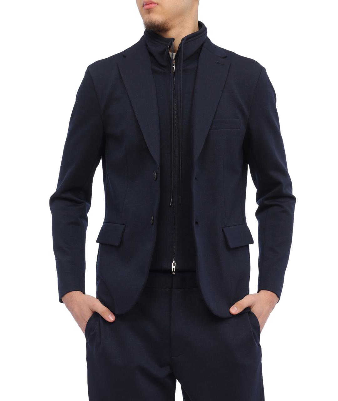 EMPORIO ARMANI Синий пиджак, фото 1