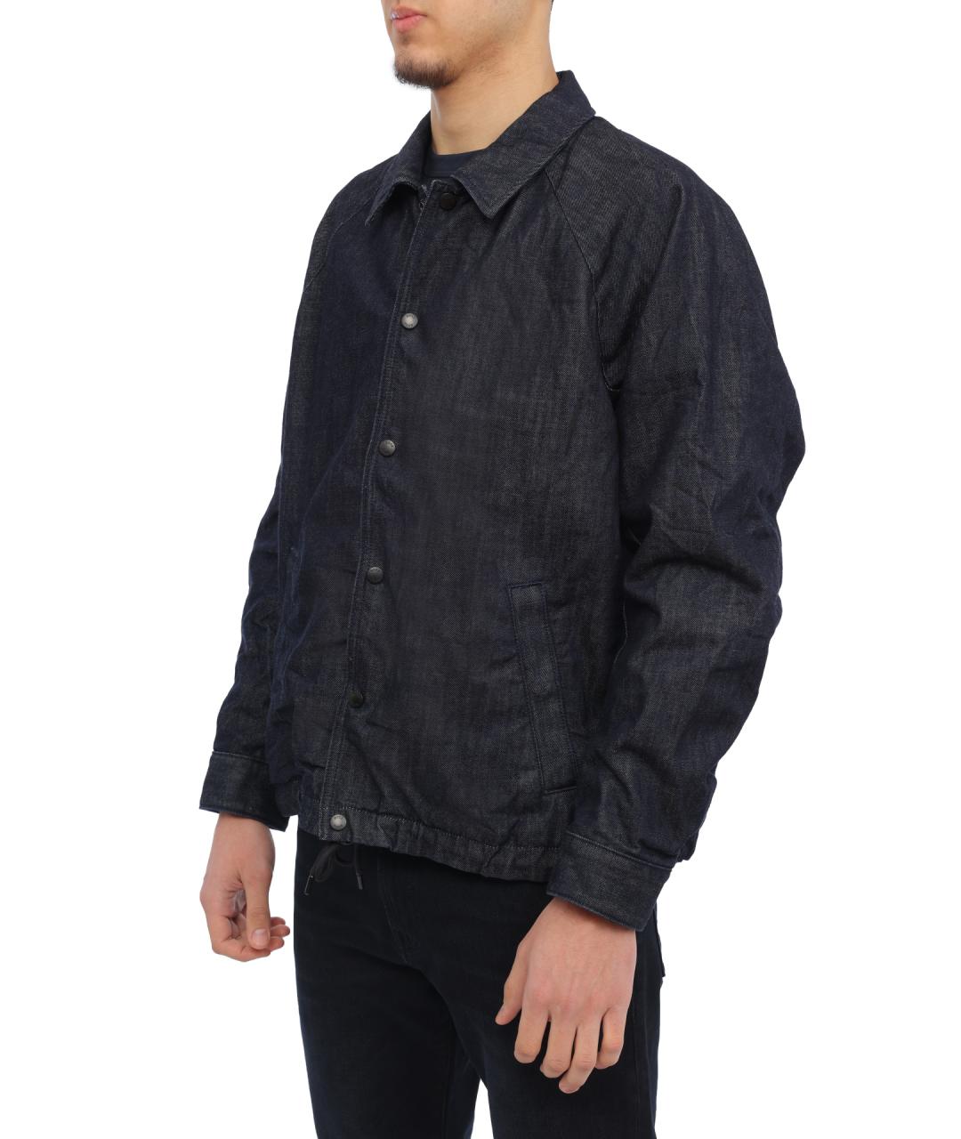 HUGO BOSS Темно-синяя хлопковая кэжуал рубашка, фото 3