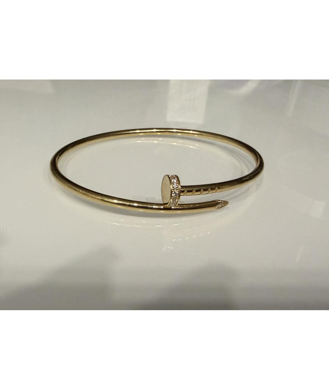 CARTIER Желтый браслет из желтого золота, фото 5