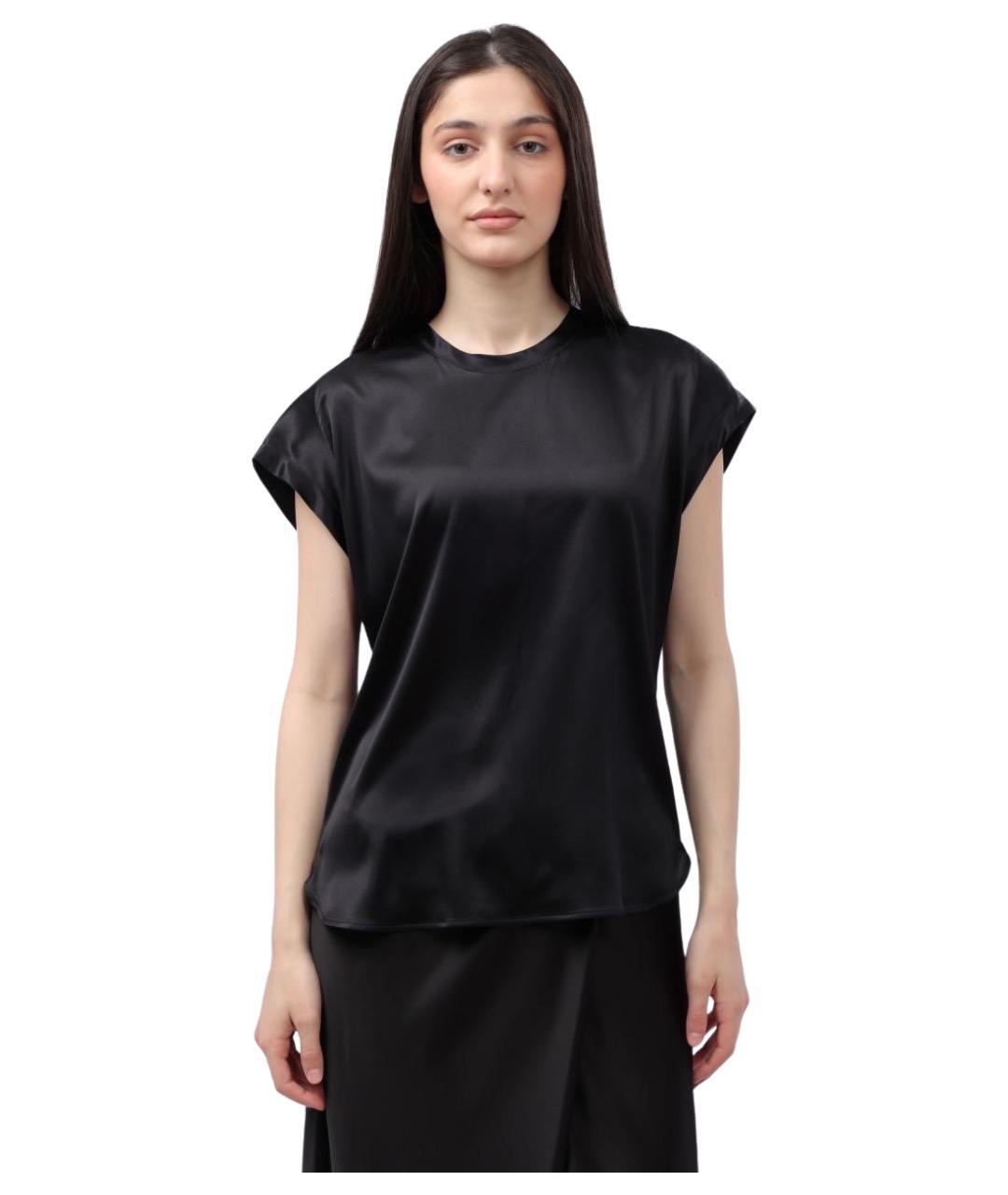 PINKO Черная майка, фото 1