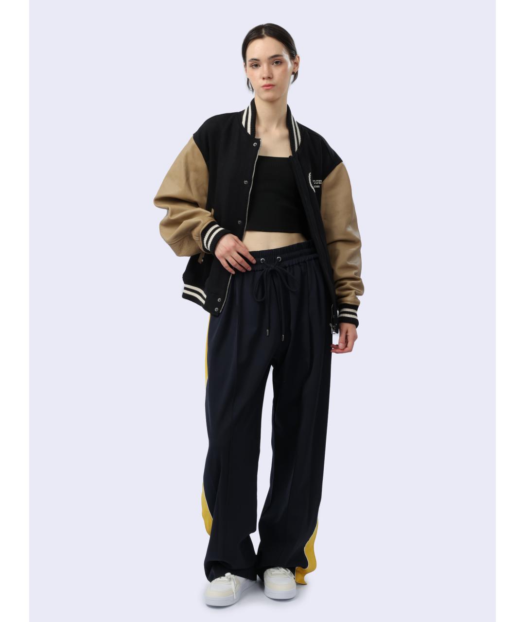 TOMMY HILFIGER Синие прямые брюки, фото 2