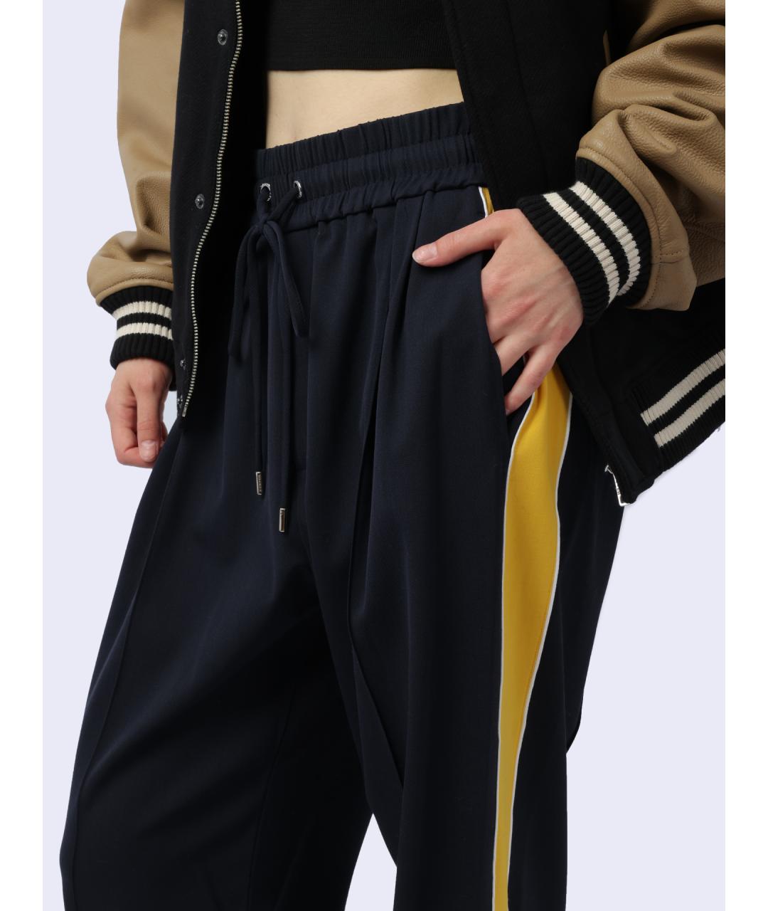 TOMMY HILFIGER Синие прямые брюки, фото 4