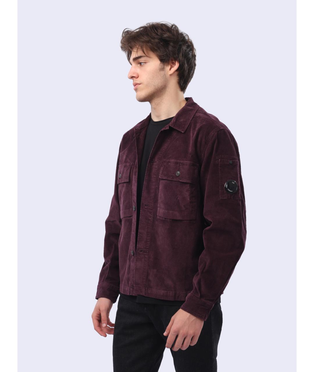 CP COMPANY Бордовая кэжуал рубашка, фото 3