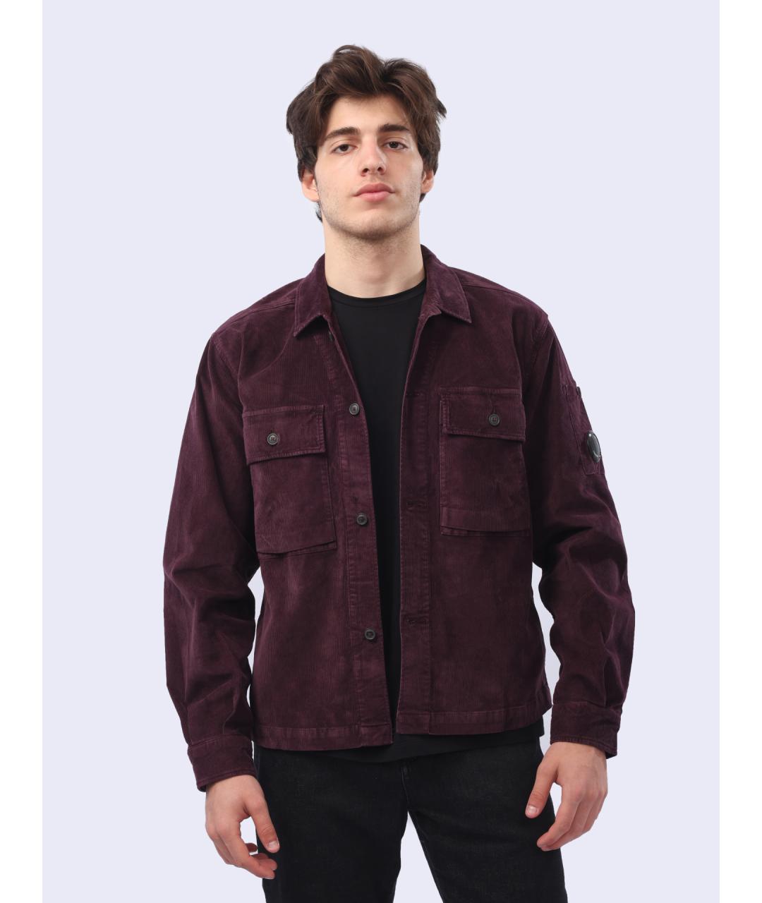 CP COMPANY Бордовая кэжуал рубашка, фото 5