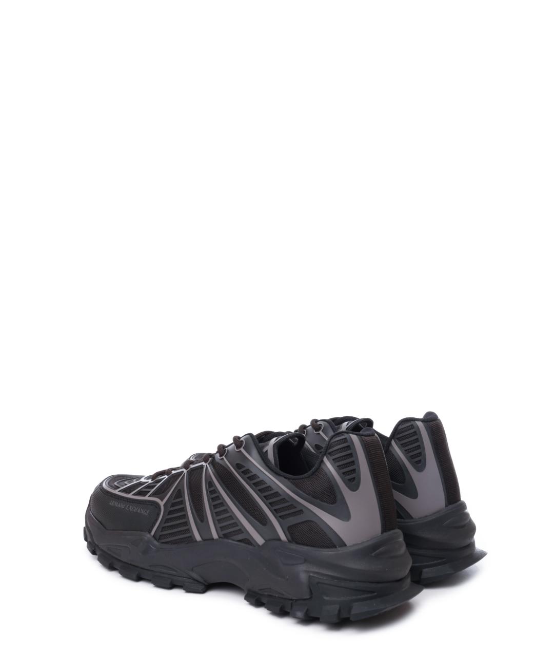 ARMANI EXCHANGE Черные высокие кроссовки / кеды, фото 3