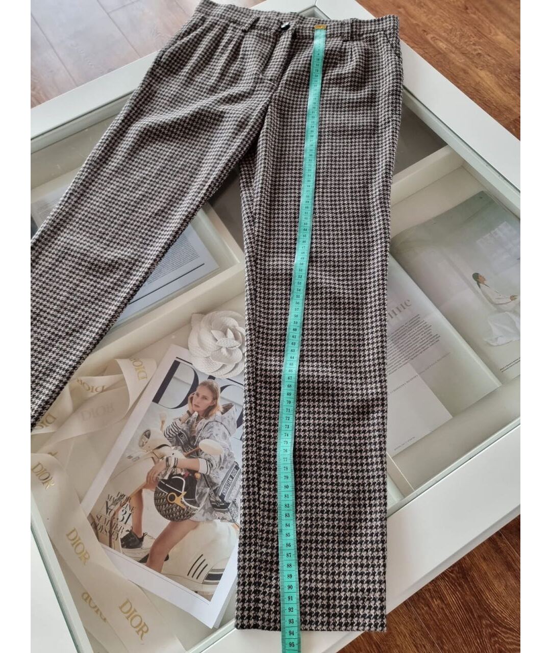 DOLCE&GABBANA Коричневые прямые брюки, фото 6