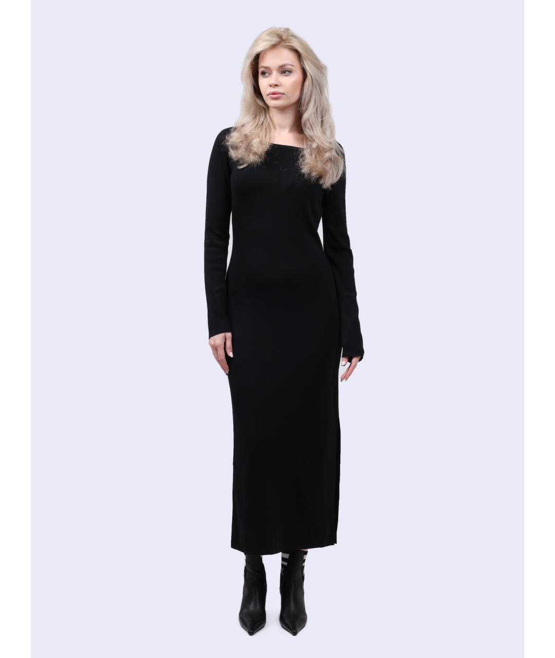 ARMANI EXCHANGE Черное повседневное платье, фото 2