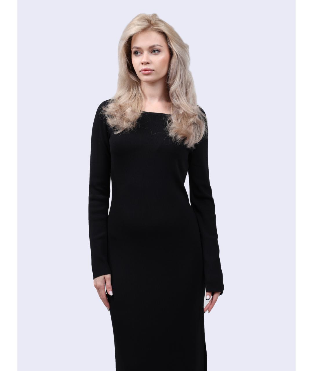 ARMANI EXCHANGE Черное повседневное платье, фото 6