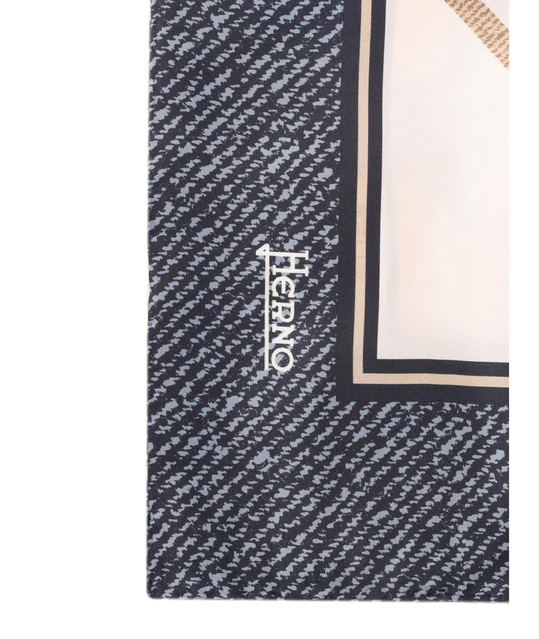 HERNO Мульти шелковый платок, фото 3