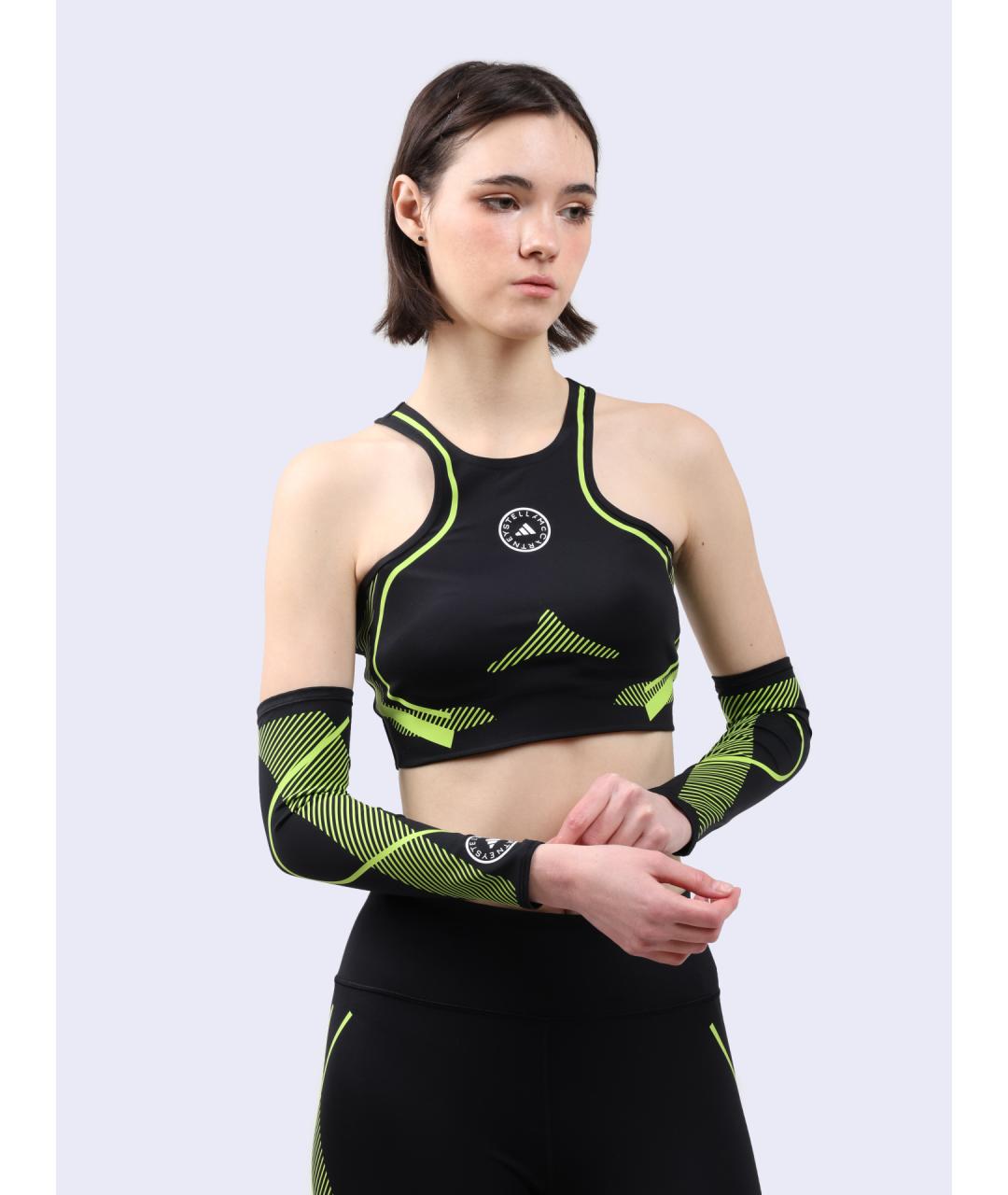 ADIDAS BY STELLA MCCARTNEY Черная майка, фото 2