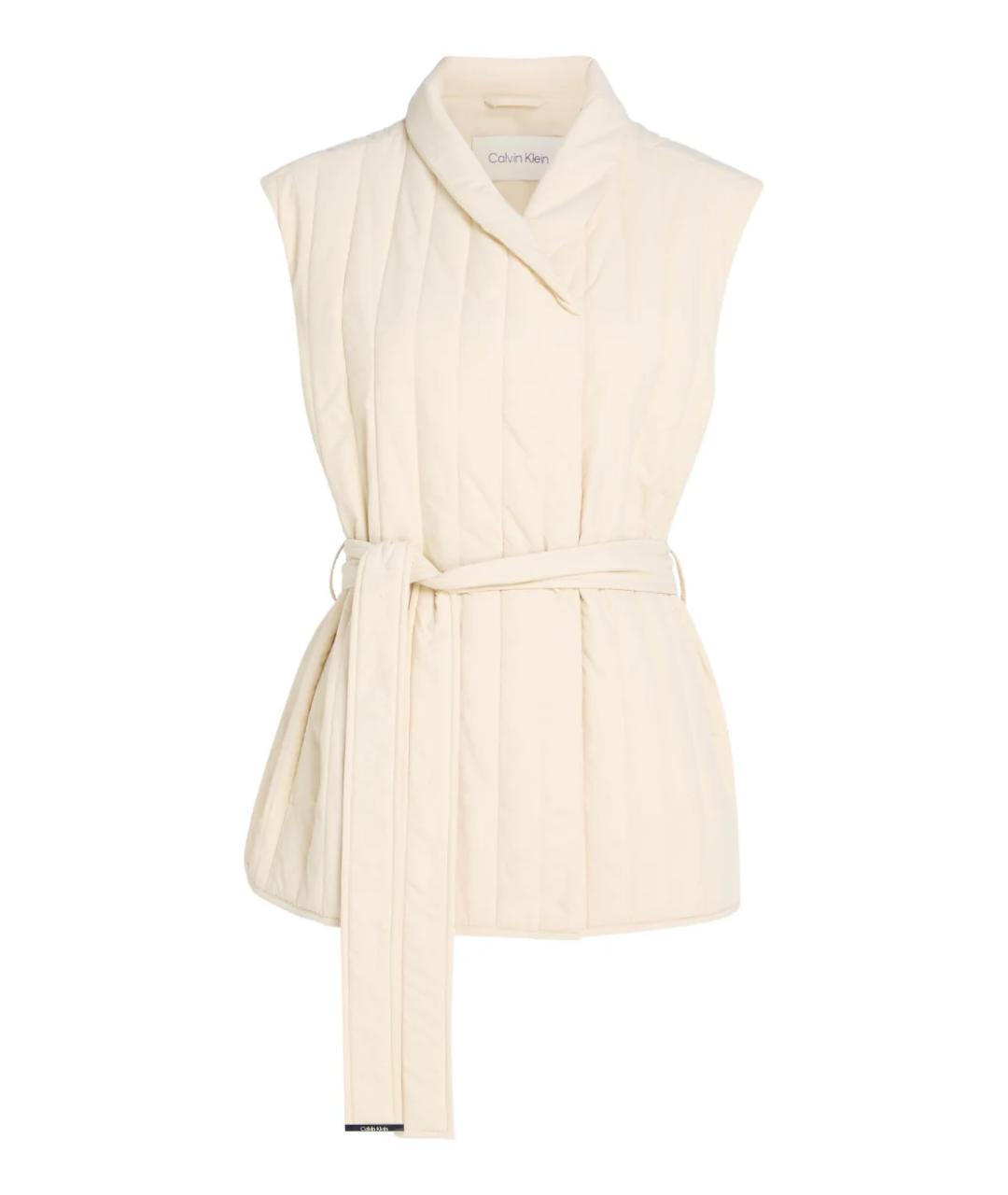 CALVIN KLEIN Бежевый жилет, фото 1