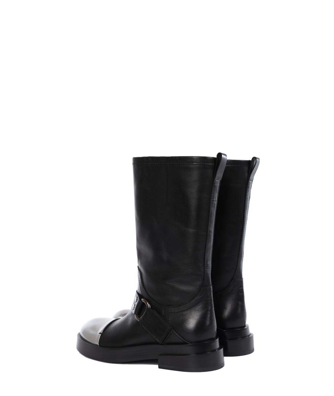 PREMIATA Черные кожаные сапоги, фото 4