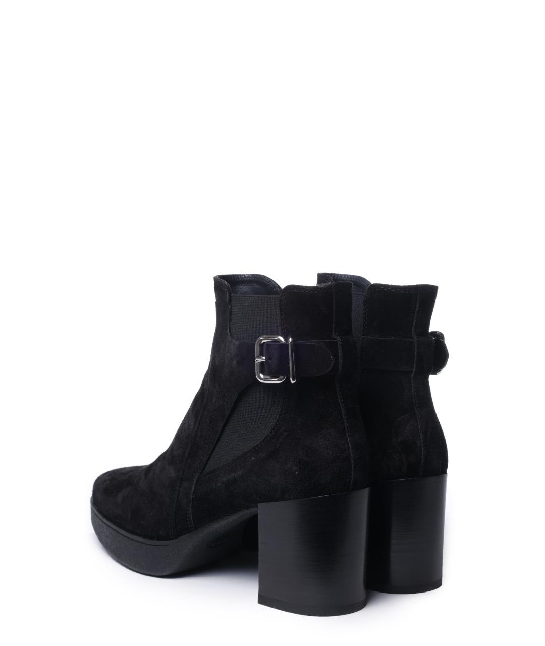 TOD'S Черные замшевые ботильоны, фото 3
