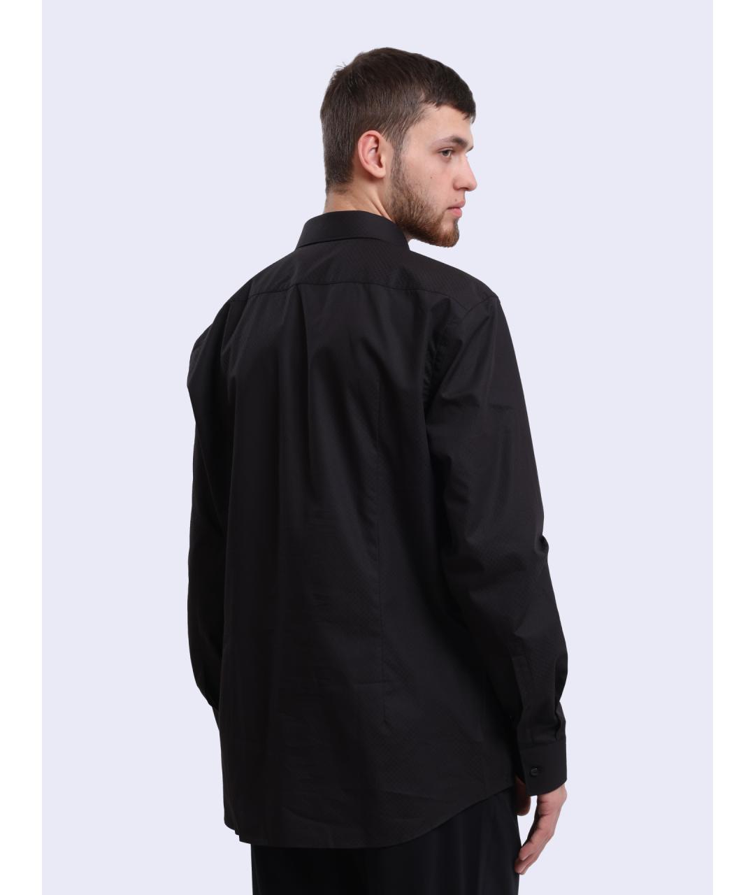 HUGO Черная классическая рубашка, фото 5