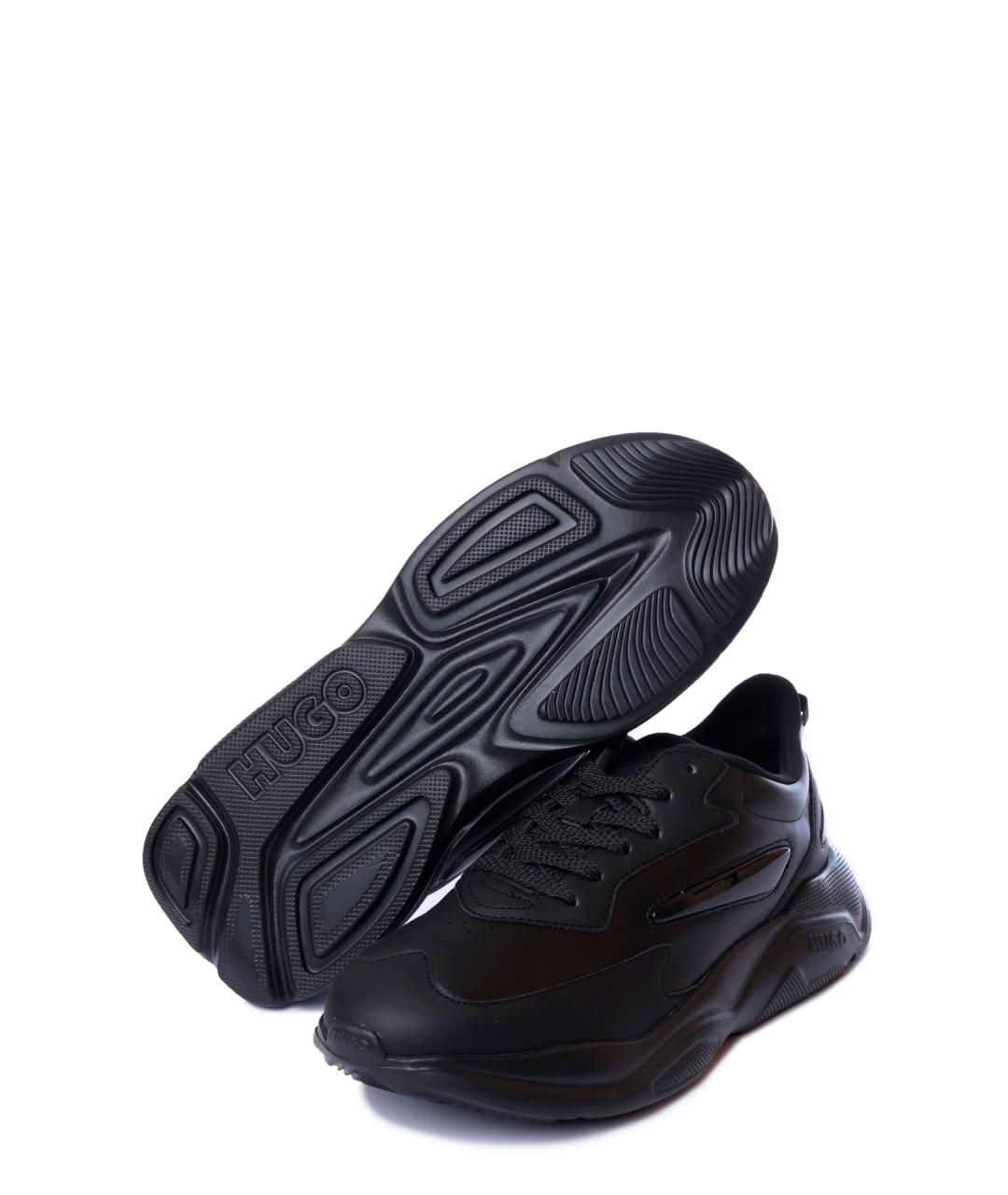 HUGO Синие низкие кроссовки / кеды, фото 3