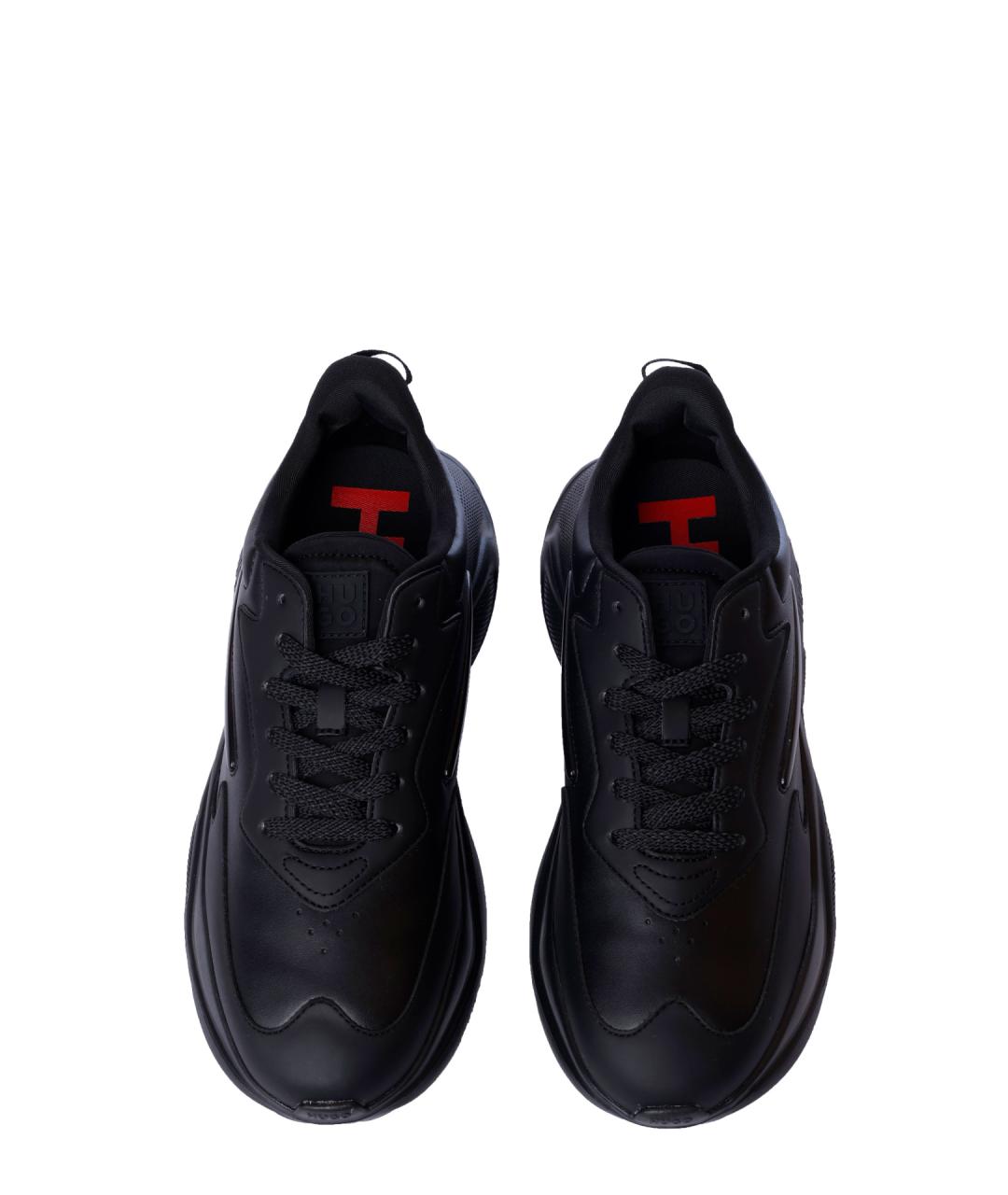 HUGO Синие низкие кроссовки / кеды, фото 4