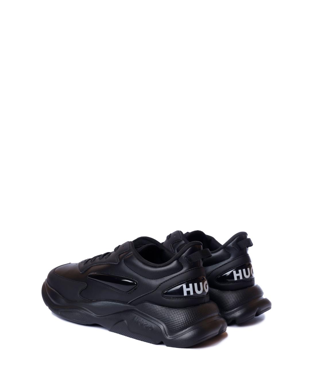 HUGO Синие низкие кроссовки / кеды, фото 5