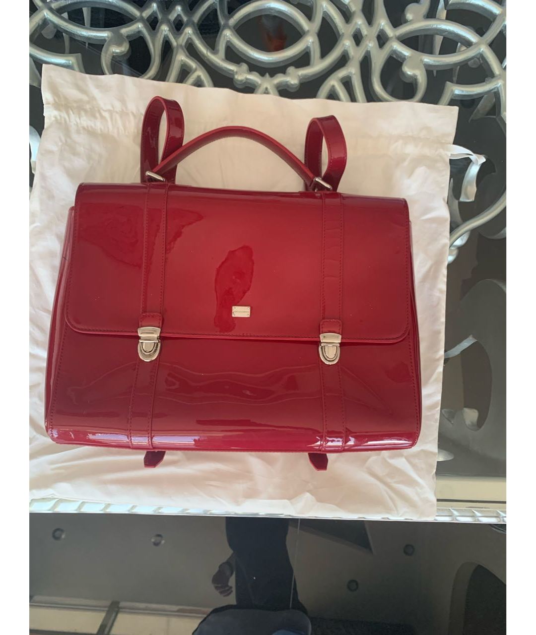 DOLCE&GABBANA Красный рюкзак, фото 9
