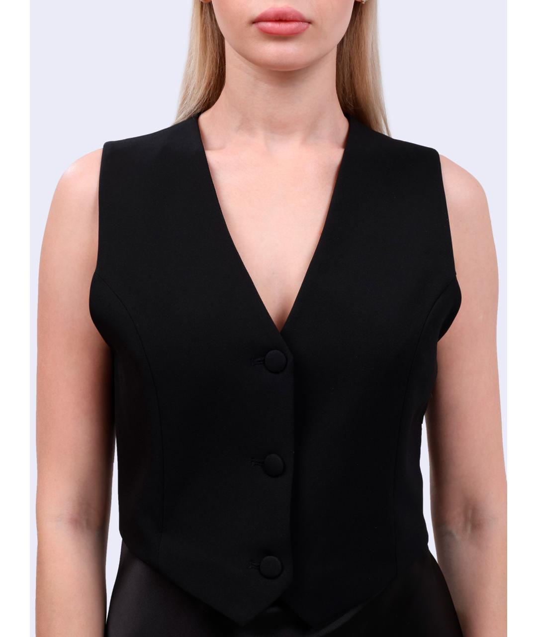 LIU JO Черное повседневное платье, фото 3