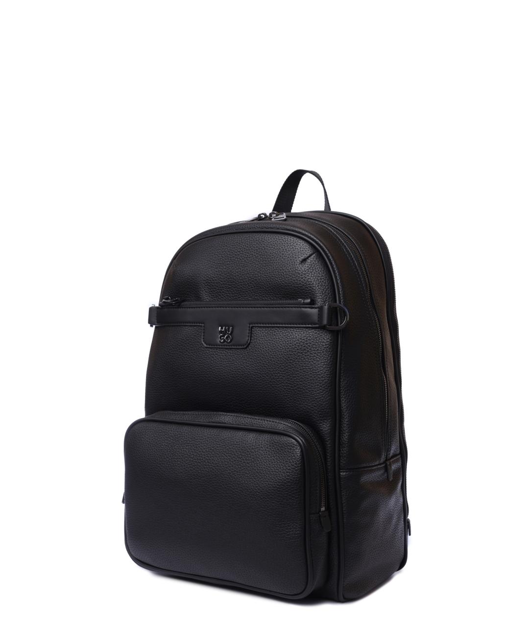 HUGO Черный рюкзак, фото 2