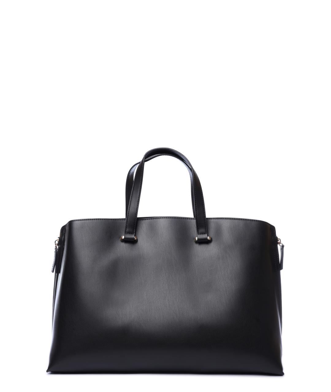 TOMMY HILFIGER Черная сумка тоут, фото 3