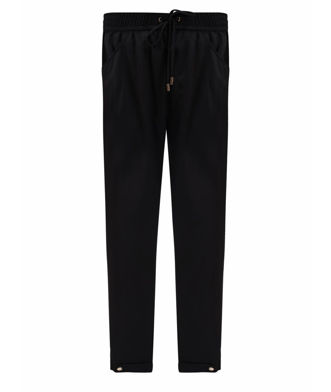 LIU JO Черные прямые брюки, фото 1